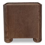 Gibson Nightstand Dark Brown FC-1011-20 FC 1011 20 Gibson back shadsilo
