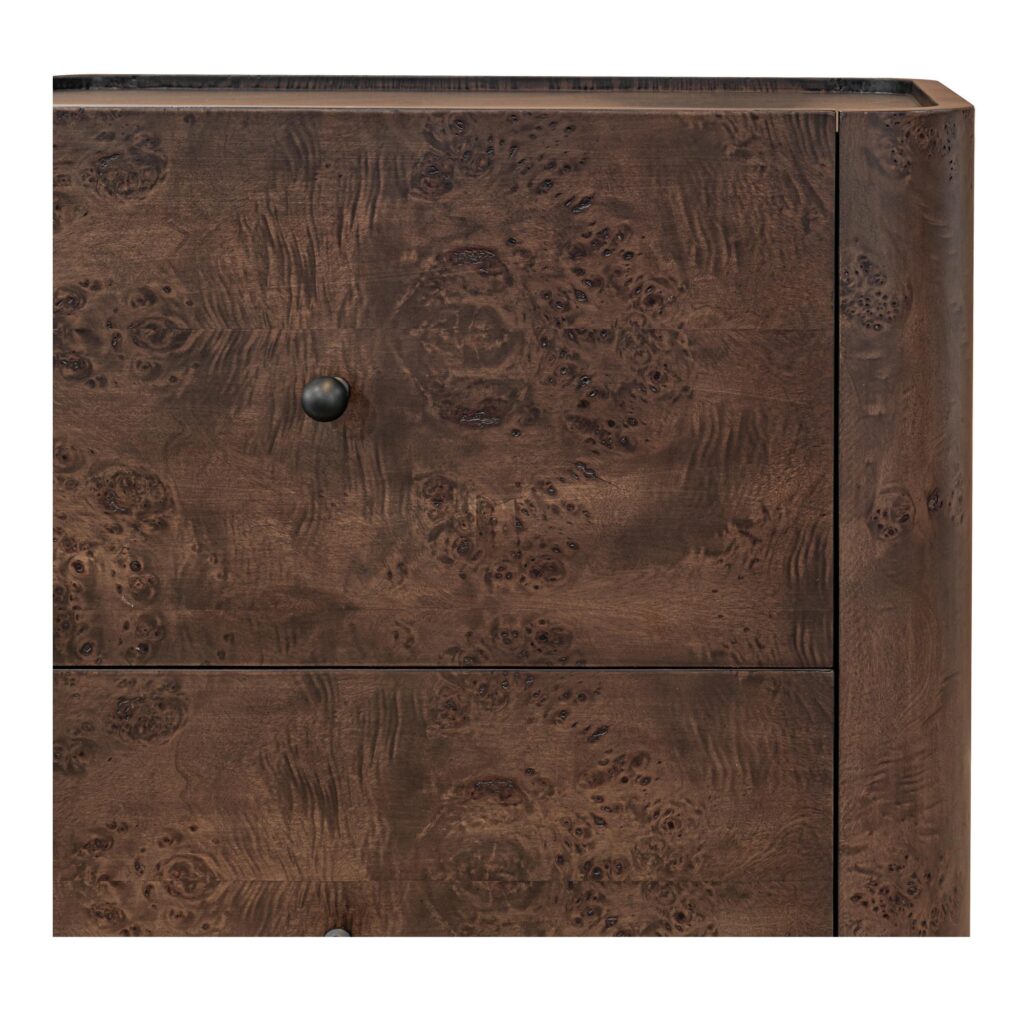 Gibson Nightstand Dark Brown - Image 6