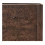 Gibson Nightstand Dark Brown FC-1011-20 FC 1011 20 Gibson closeup shadsilo
