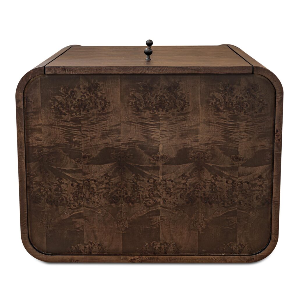 Gibson Nightstand Dark Brown - Image 5