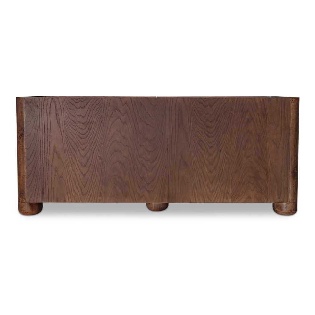 Gibson 6 Drawer Dresser Dark Brown - Image 5