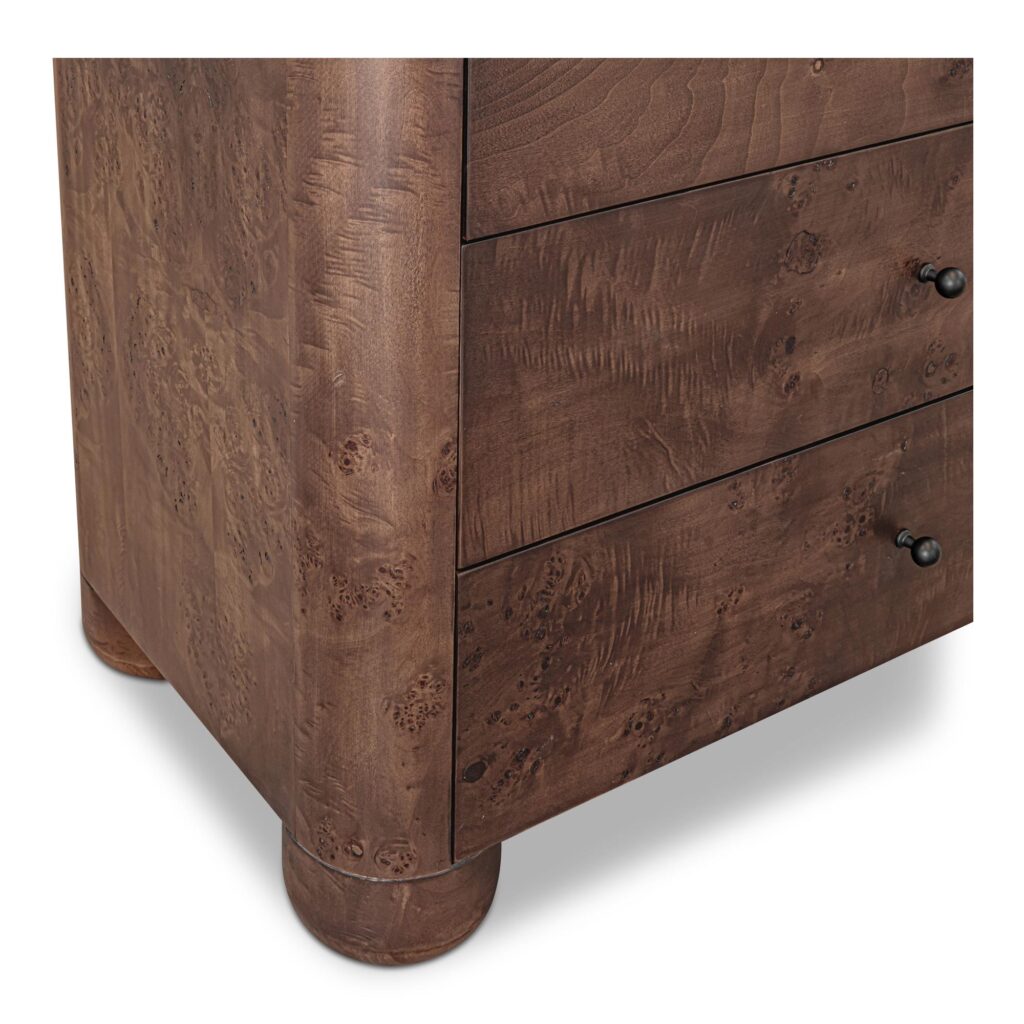 Gibson 6 Drawer Dresser Dark Brown - Image 6