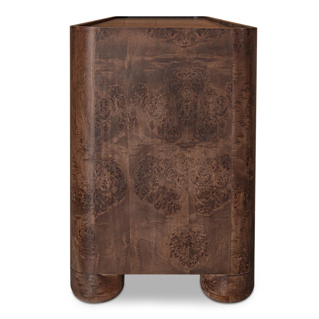 Gibson 6 Drawer Dresser Dark Brown - Image 3