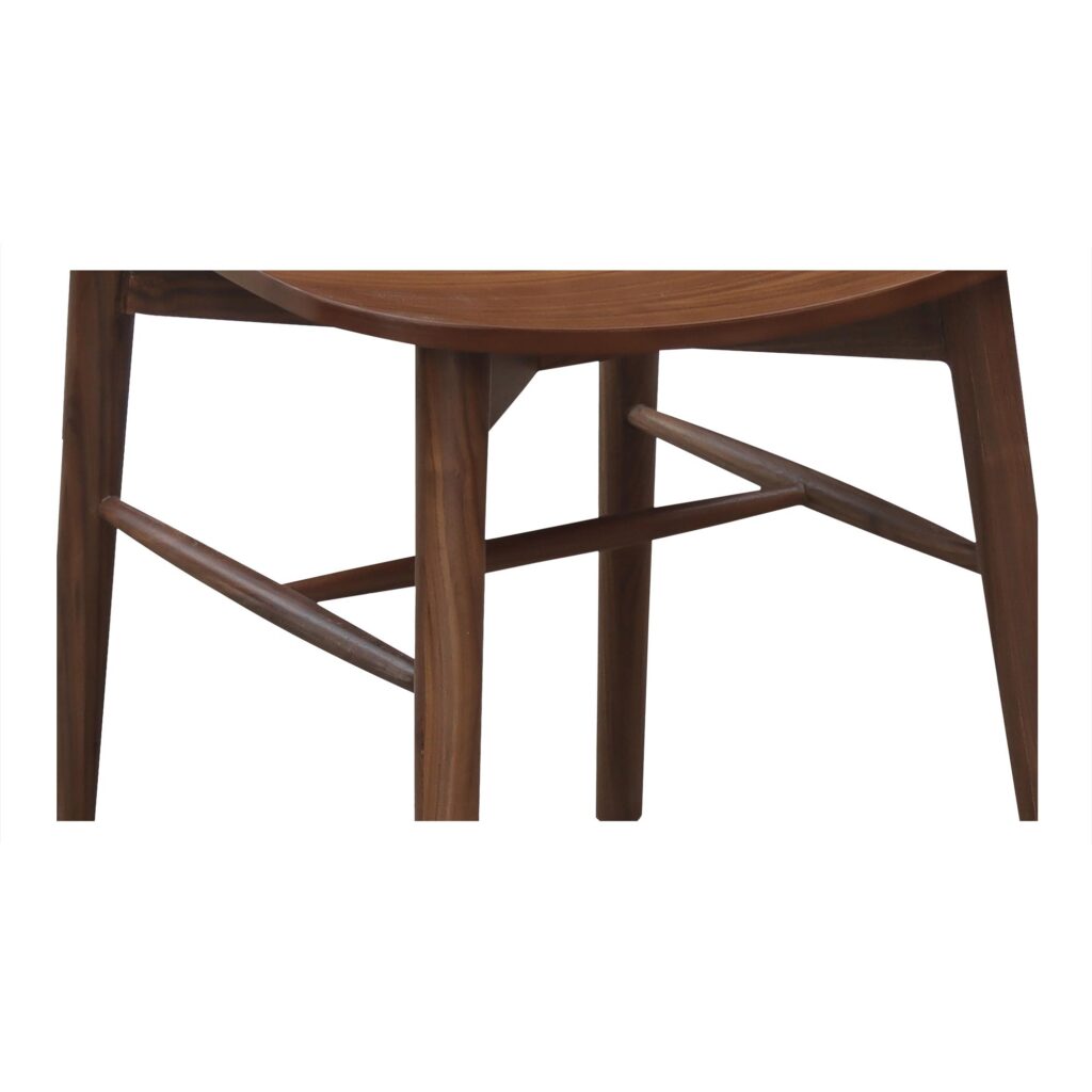 Marley Dining Chair Walnut-Set of Two - Image 6