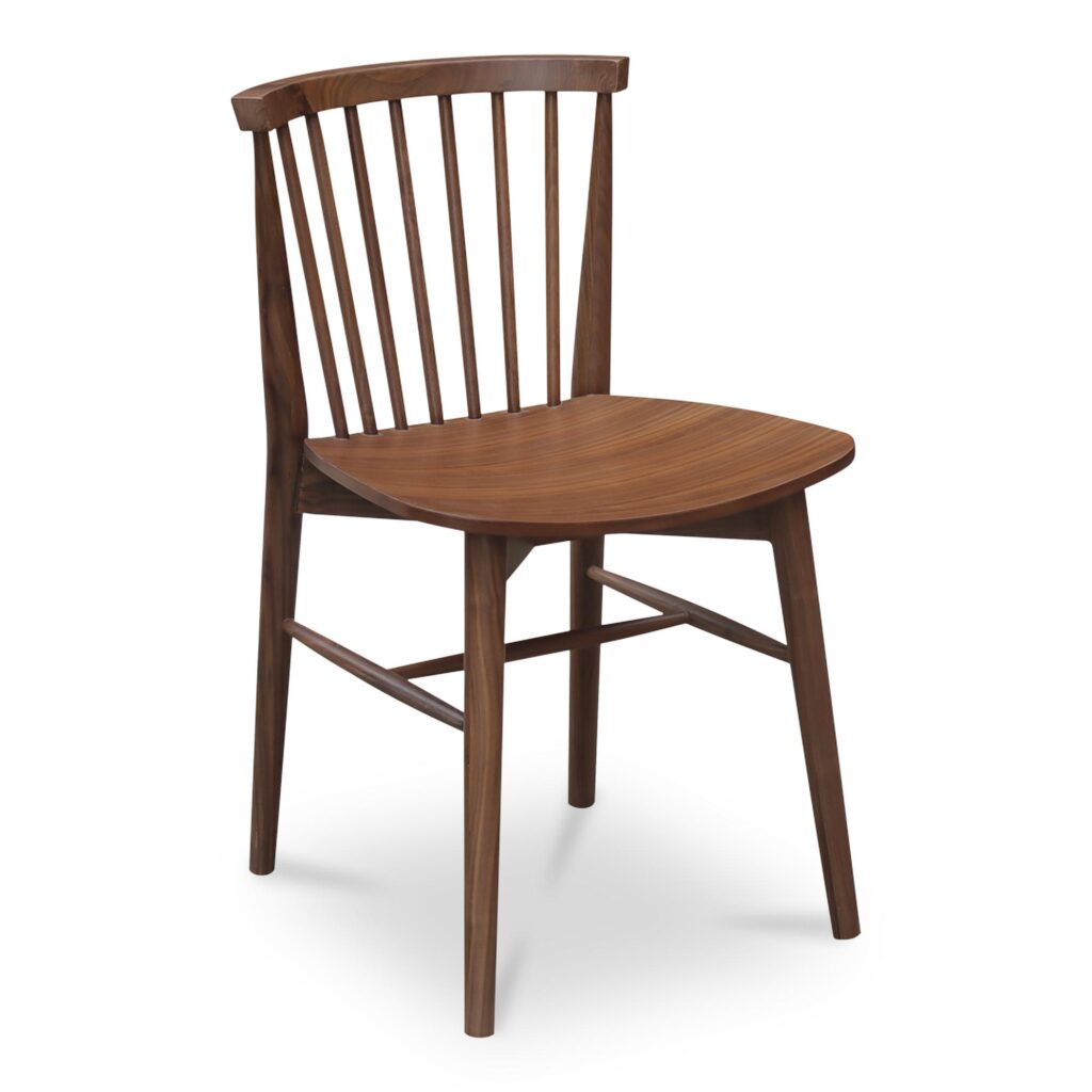 Marley Dining Chair Walnut-Set of Two - Image 2