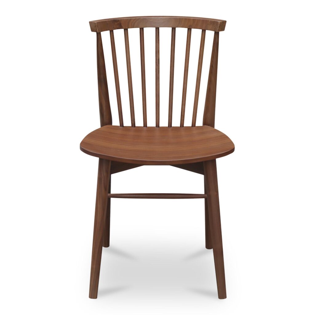 Marley Dining Chair Walnut-Set of Two - Image 4