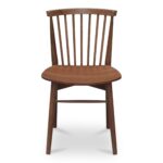 Marley Dining Chair Walnut-Set of Two FC-1013-03 FC 1013 03 Marley front shadsilo