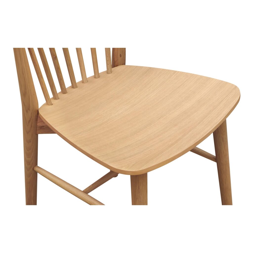 Marley Dining Chair Oak-Set of Two - Image 6
