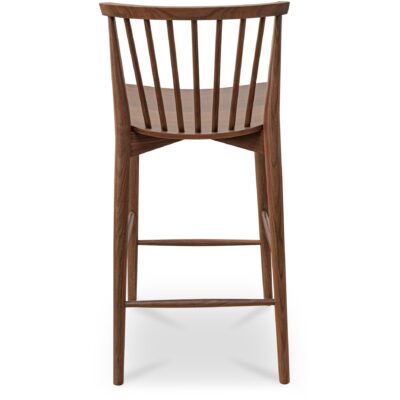 Marley Counter Stool Walnut FC-1014-03 FC 1014 03 Marley back shadsilo