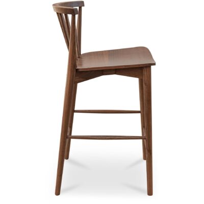Marley Counter Stool Walnut FC-1014-03 FC 1014 03 Marley side right shadsilo