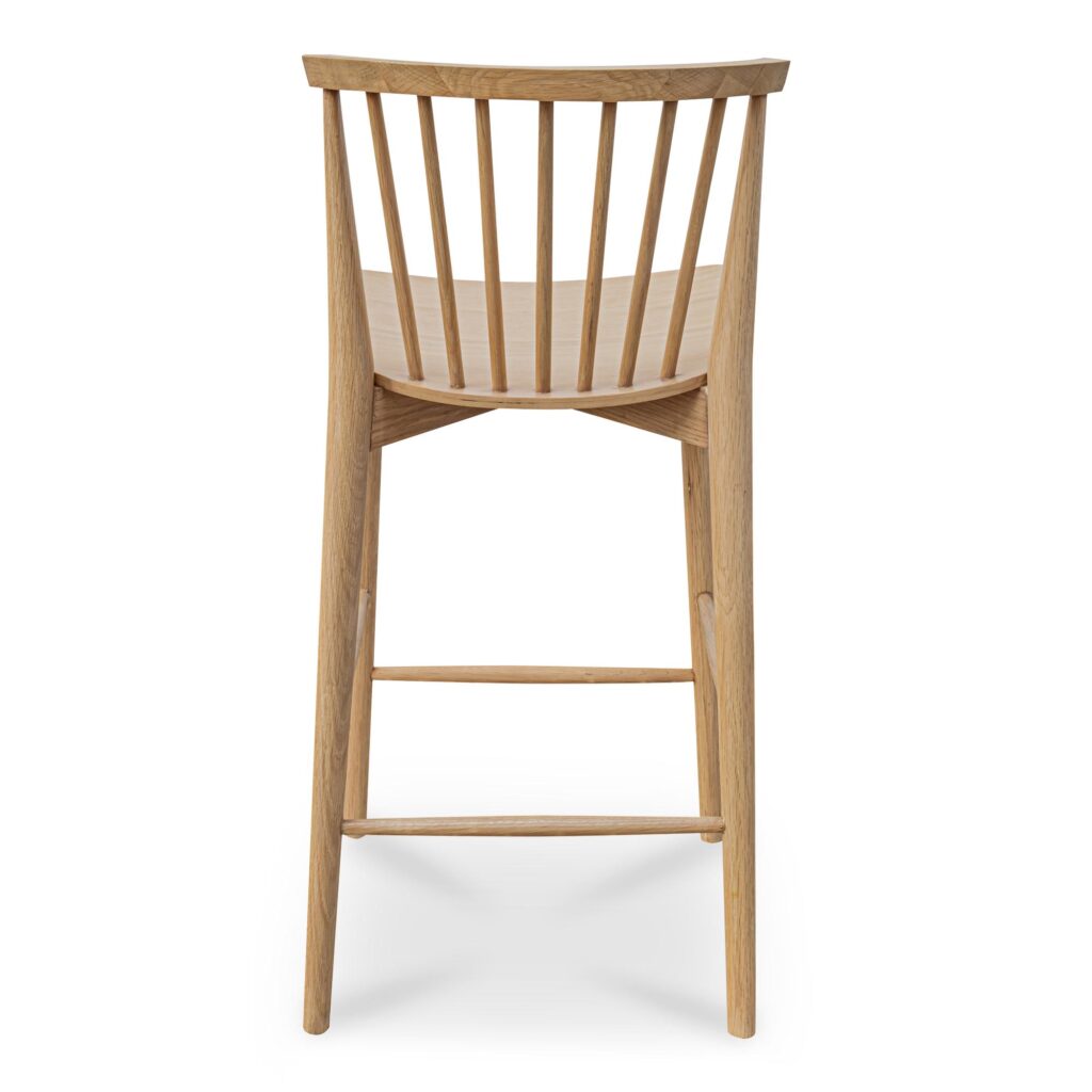 Marley Counter Stool Oak - Image 5