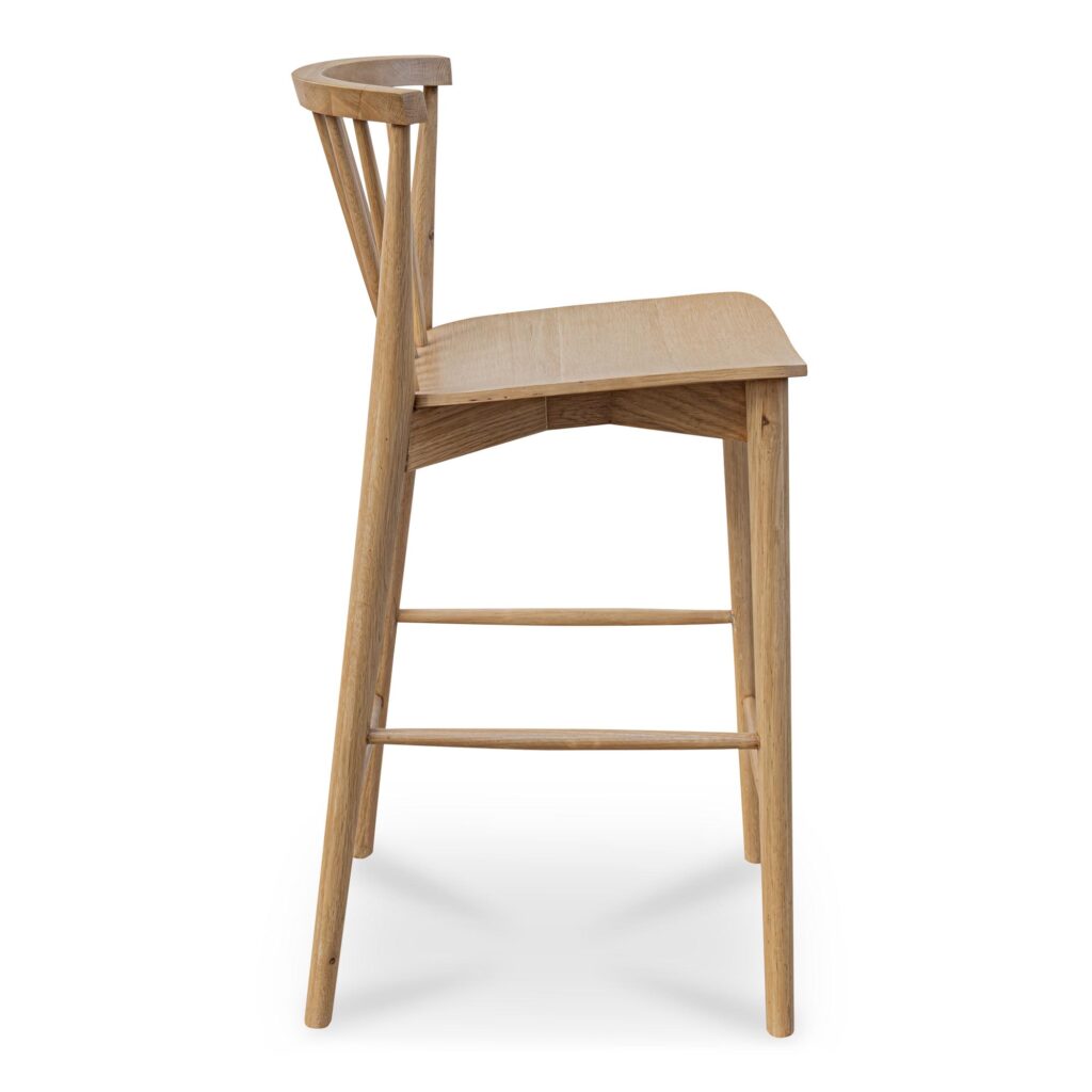 Marley Counter Stool Oak - Image 4
