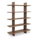Casey Large Bookcase Dark Brown FC-1015-20 FC 1015 20 Casey diagR shadsilo