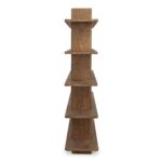 Casey Large Bookcase Dark Brown FC-1015-20 FC 1015 20 Casey side right shadsilo