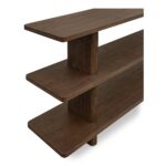Casey Small Bookcase Dark Brown FC-1016-20 FC 1016 20 Casey closeup01 shadsilo