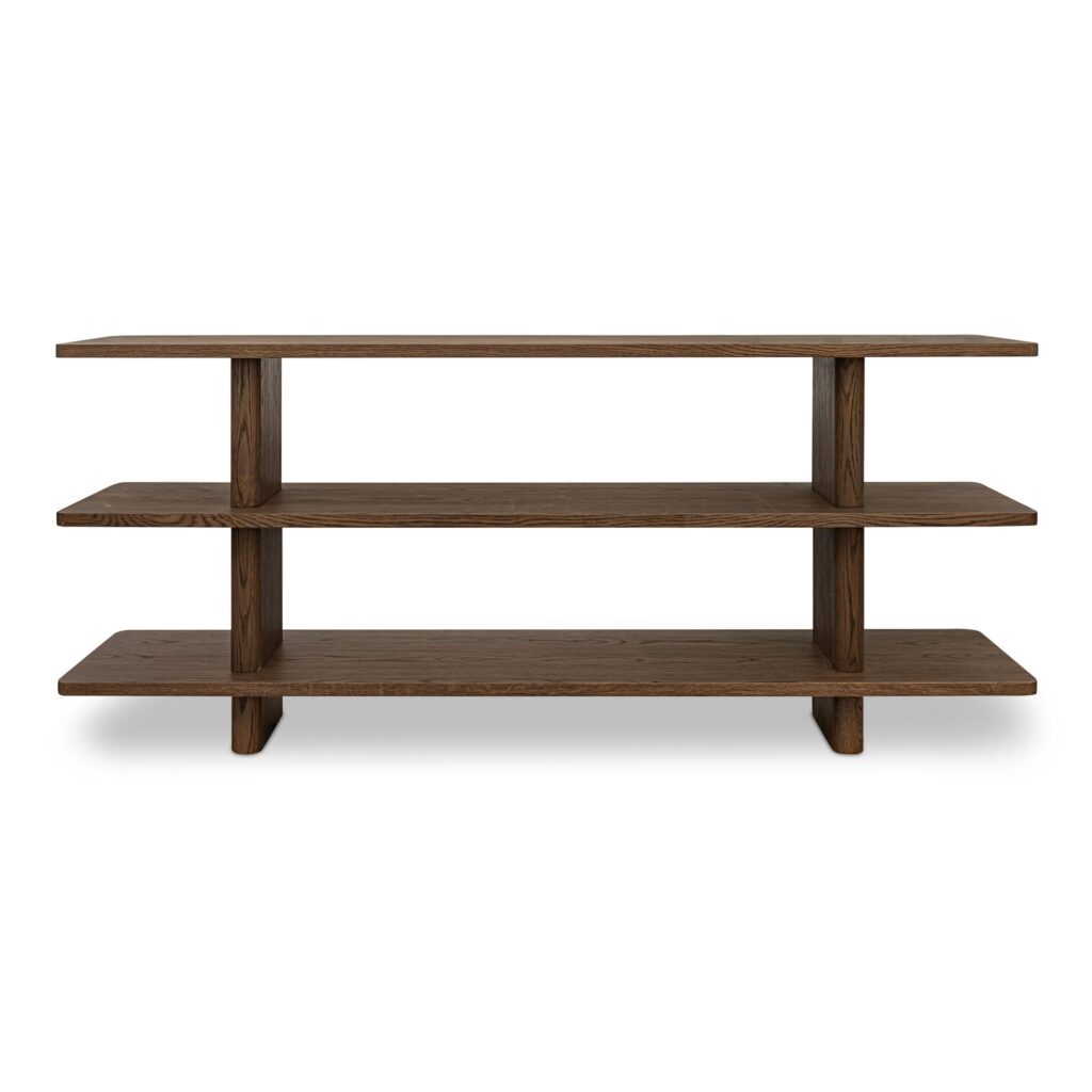 Casey Small Bookcase Dark Brown