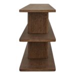 Casey Small Bookcase Dark Brown FC-1016-20 FC 1016 20 Casey side right shadsilo