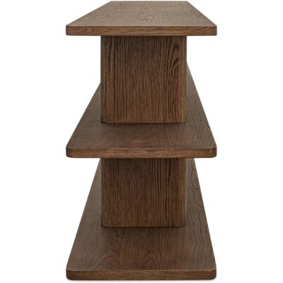 Casey Small Bookcase Dark Brown 7 Casey Small Bookcase Dark Brown FC-1016-20 FC 1016 20 Casey side right shadsilo