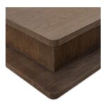Casey Large Coffee Table Dark Brown FC-1017-20 FC 1017 20 Casey closeup shadsilo