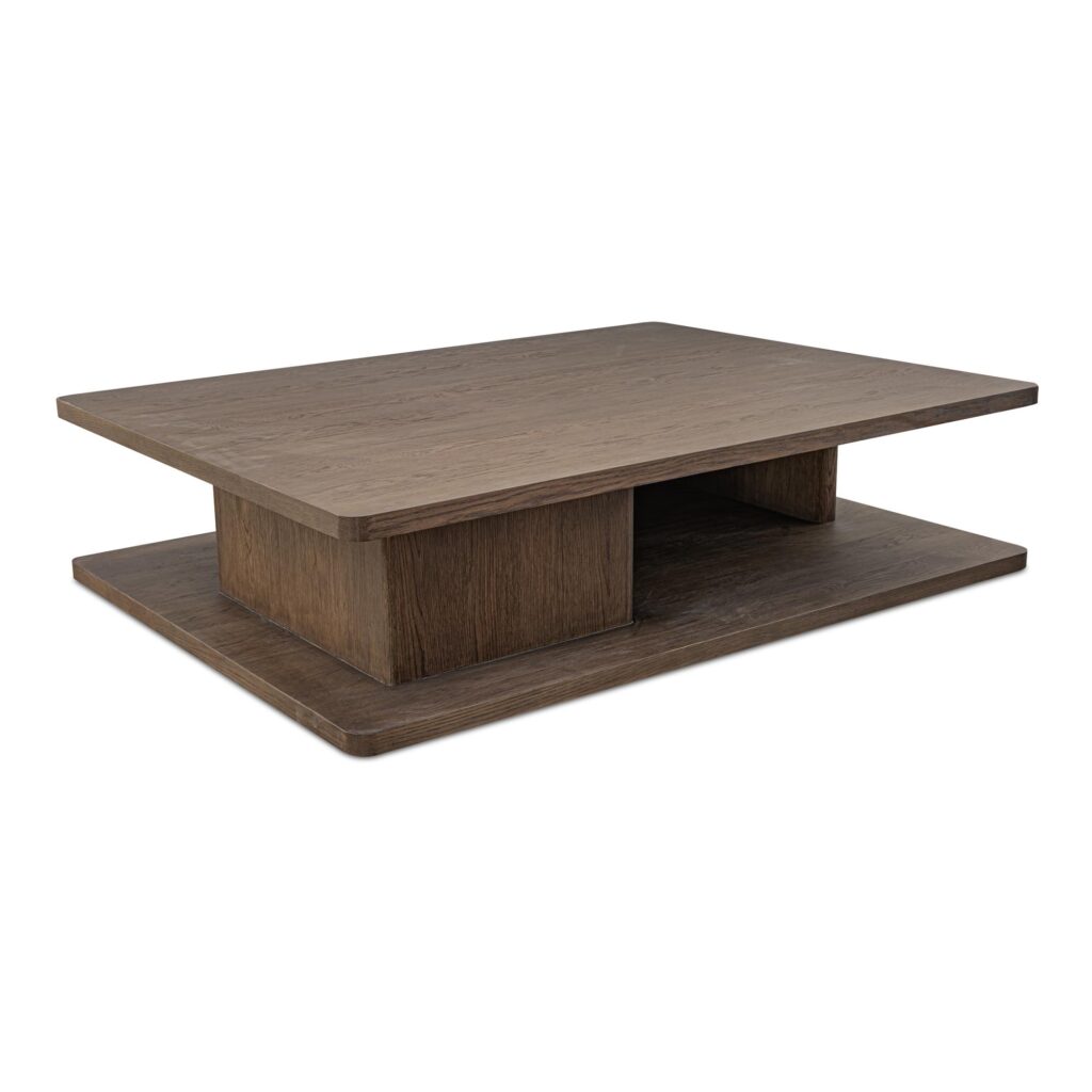 Casey Large Coffee Table Dark Brown - Image 2