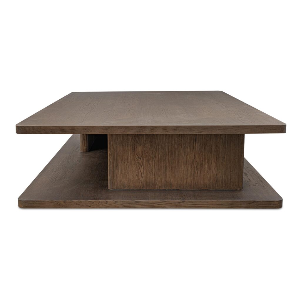 Casey Large Coffee Table Dark Brown - Image 3
