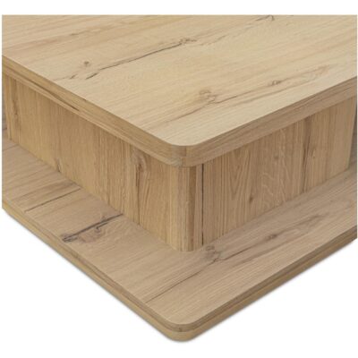Casey Large Coffee Table Rustic Oak FC-1017-24 FC 1017 24 Casey closeup shadsilo