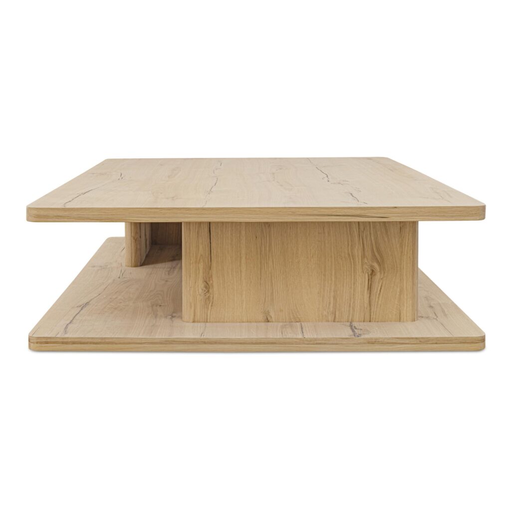 Casey Large Coffee Table Rustic Oak - Image 3
