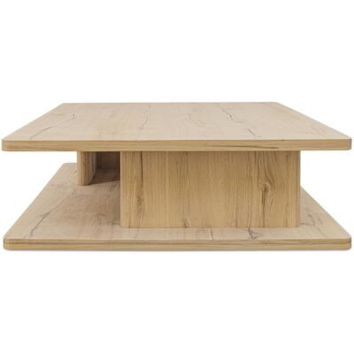 Casey Large Coffee Table Rustic Oak FC-1017-24 FC 1017 24 Casey side right shadsilo