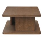 Casey Small Coffee Table Dark Brown FC-1018-20 FC 1018 20 Casey side right shadsilo