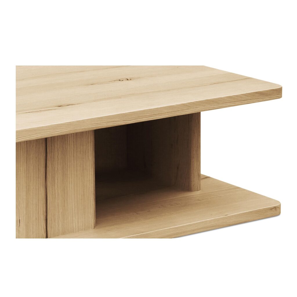 Casey Small Coffee Table Rustic Oak - Image 5