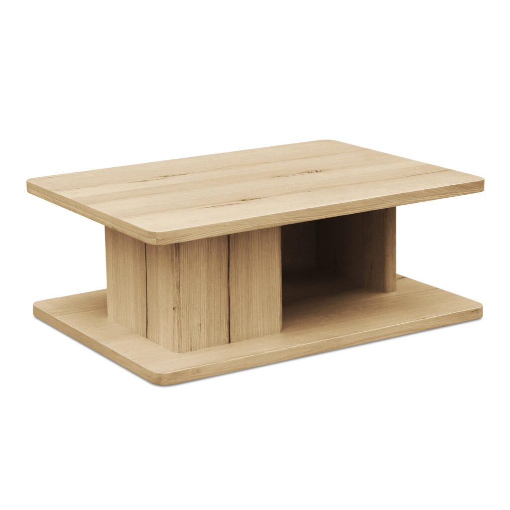 Casey Small Coffee Table Rustic Oak - Image 2