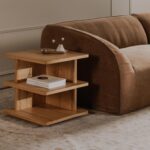 Casey Side Table Rustic Oak FC-1019-24 FC 1019 24 10