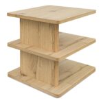 Casey Side Table Rustic Oak FC-1019-24 FC 1019 24 Casey diagL back shadsilo