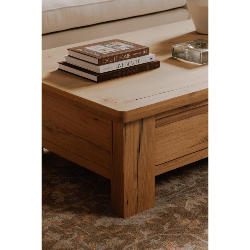 Graham Storage Coffee Table Rustic Oak - Image 6