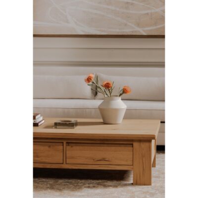 Graham Storage Coffee Table Rustic Oak FC-1020-24 FC 1020 24 11