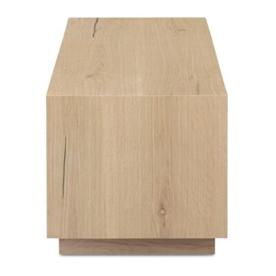 Sawyer Coffee Table Rustic Oak FC-1021-24 FC 1021 24 Sawyer side right shadsilo