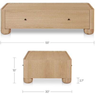 Gibson Coffee Table Natural 5 Gibson Coffee Table Natural FC-1022-24 FC 1022 24 70 dim
