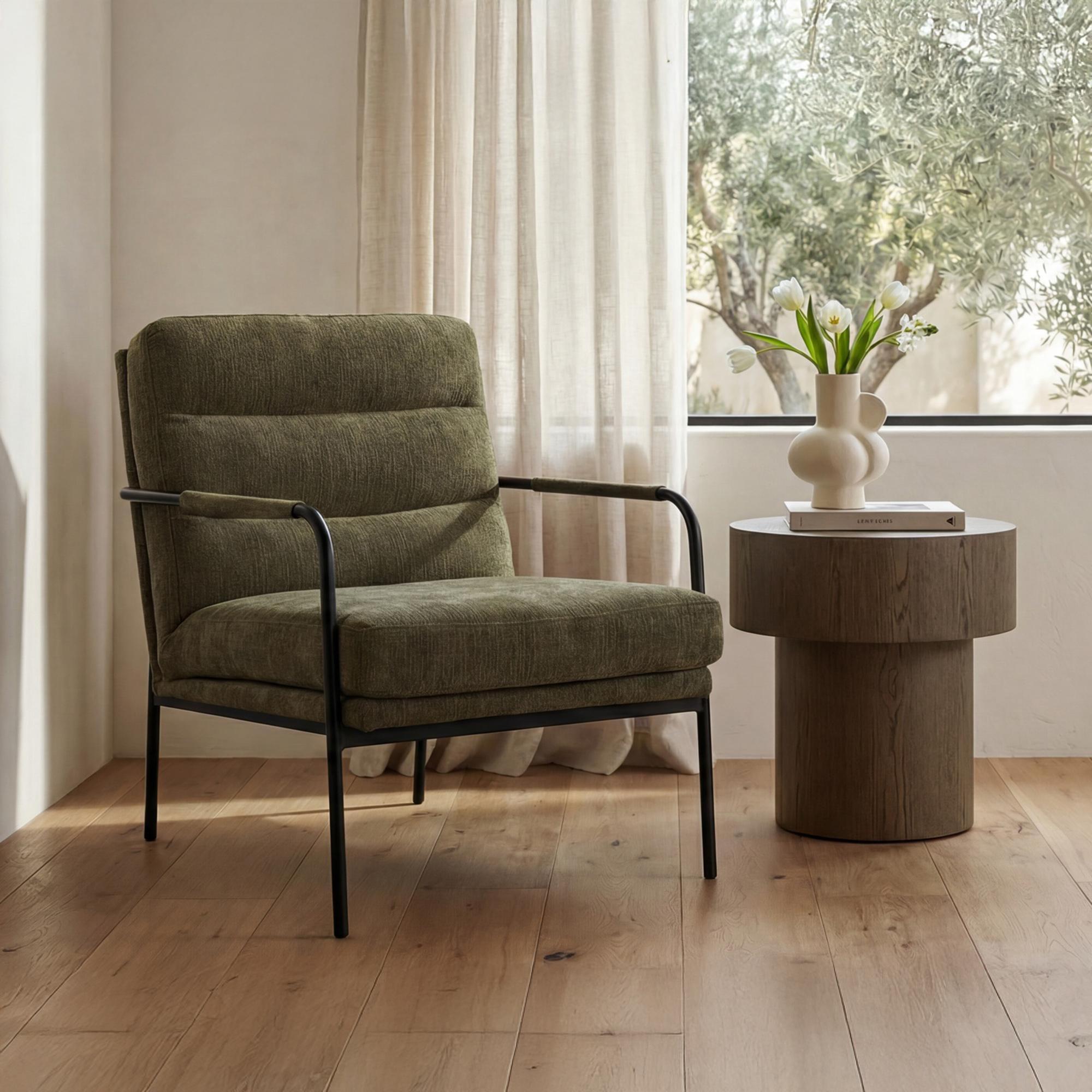 Corey Side Table Dark Brown 2 Corey Side Table Dark Brown - Image 2