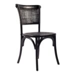 Churchill Dining Chair Antique Black (Set of 2) FG-1001-02 FG 1001 02 01