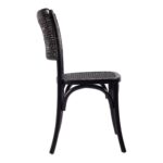 Churchill Dining Chair Antique Black (Set of 2) FG-1001-02 FG 1001 02 02