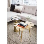 Amoeba Side Table Gold FI-1006-32 FI 1006 32 50