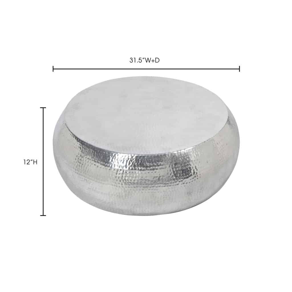 Tabla Coffee Table Silver FI-1030-30 FI 1030 30 70