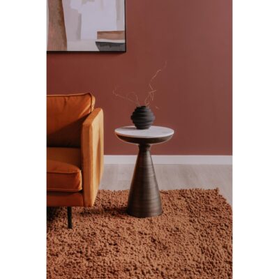 Font Side Table White Marble 8 Font Side Table White Marble FI-1032-18 FI 1032 18 30
