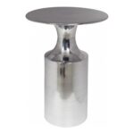Rassa Accent Table Polished Silver FI-1105-30 FI 1105 30 01