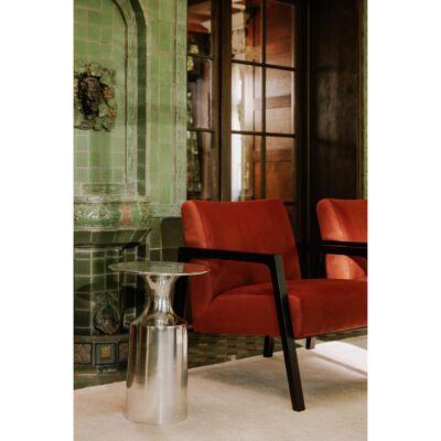 Rassa Accent Table Polished Silver 9 Rassa Accent Table Polished Silver FI-1105-30 FI 1105 30 30