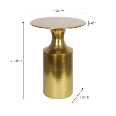 Rassa Accent Table Gold 11 Rassa Accent Table Gold FI-1105-32 FI 1105 32 70