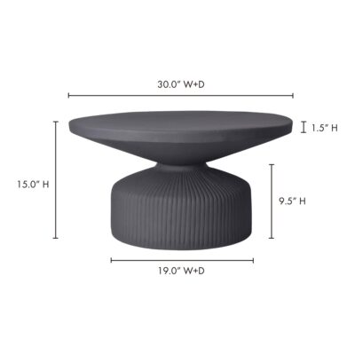 Yoli Coffee Table Black 11 Yoli Coffee Table Black FI-1111-02 FI 1111 02 70