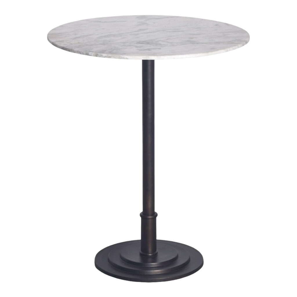 Tori Outdoor Counter Table White Marble - Image 2