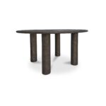 Deacon Outdoor Dining Table Deep Bronze FI-1123-31-0 FI 1123 31 0 Deacon diagR shadsilo