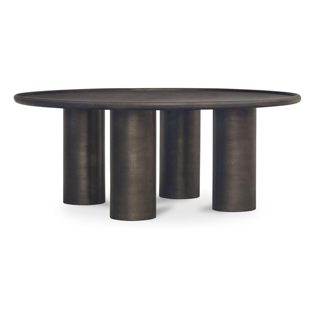 Deacon Outdoor Coffee Table Deep Bronze - Image 2